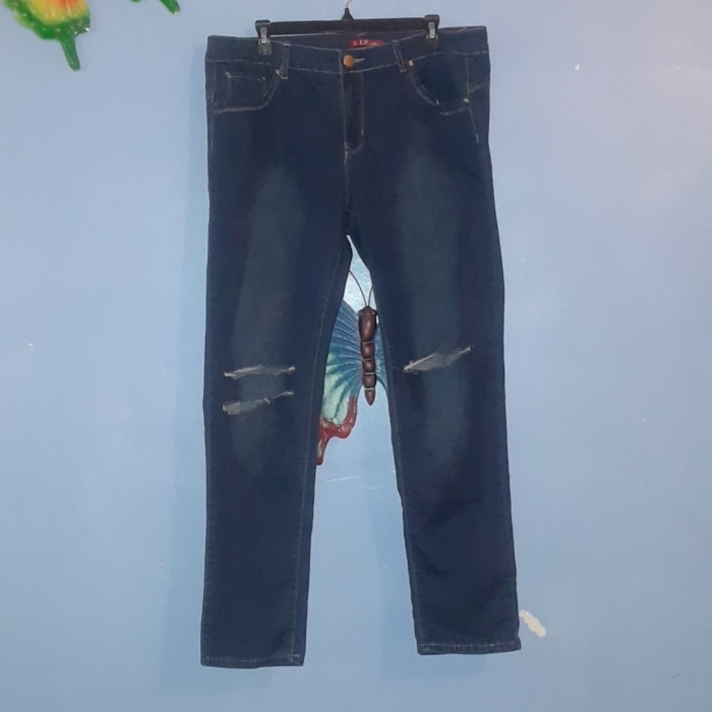 V.I.P Ripped Skinny Jeans
